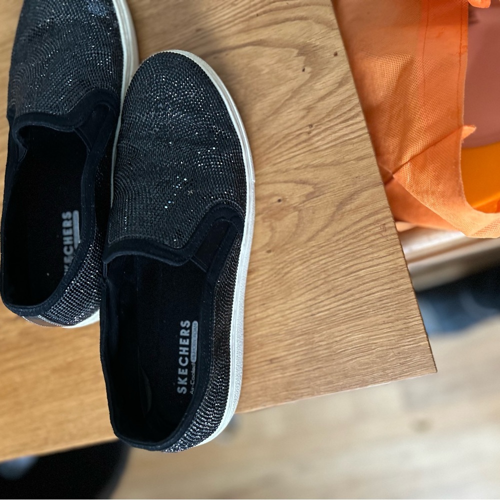 Sketches Sparkly Slip On Size 8 1/2 - image 5